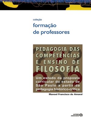 cover image of Pedagogia das competências e ensino de filosofia